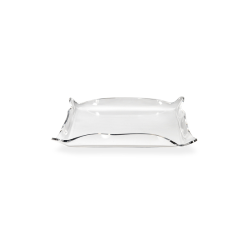 VUOTATASCHE RETTANGOLARE TRASPARENTE  PLEXIGLASS DRAPPEGGI IPLEX DESIGN