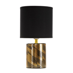 LAMPADA DA TAVOLO GLAM DARK CM Ø 15X28