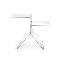 TAVOLINO BANGLES TRASPARENTE IPLEX