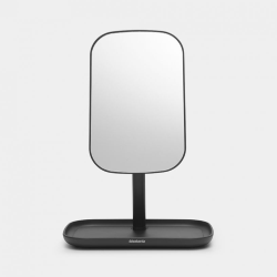 SPECCHIO CON VASSOIO PORTAOGGETTI GRIGIO SCURO RENEW BRABANTIA