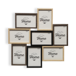 CORNICE MULTIPLE 8 FOTO 44x2x44  CM FOTO 10x15