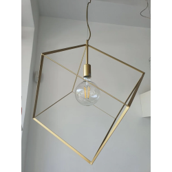 SOSPENSIONE METALLO VERNICIATO ORO