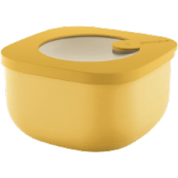 CONTENITORE BASSO GIALLO MANGO 450CC ECO STORE&MORE GUZZINI