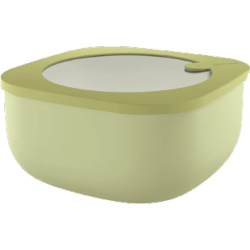 CONTENITORE BASSO VERDE AVOCADO 1900CC ECO STORE&MORE GUZZINI
