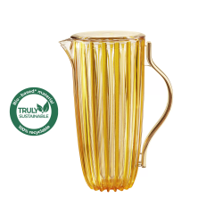 CARAFFA CON COPERCHIO AMBRA DOLCEVITA GUZZINI