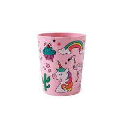 BICCHIERE IN RPET 200 ML UNICORN