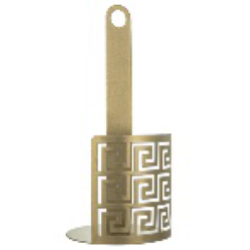 PORTASCOTTEX METALLO DOMUS ORO 15X15X33
