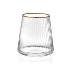 SET 6 TUMBLER 400 ML FILO ORO REALE
