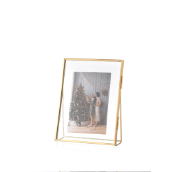 CORNICE METALLO ORO 10X15 CM