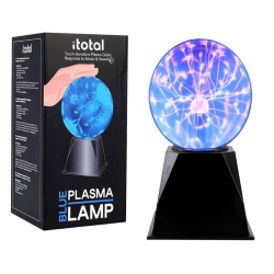 LAMPADA PLASMA BLU 6 POLLICI