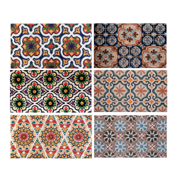 ZERBINO COCCO ARABESQUE 6 DISEGNI ASSORTITI 70X40