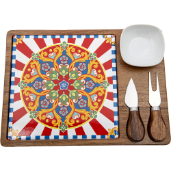 SET FORMAGGIO CON 1 CIOTOLA E 2 COLTELLI