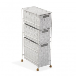MOBILE BAGNO 3 CASSETTI  BIANCO