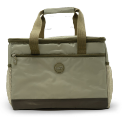BORSA TERMICA PREMIUM COOLER 25 LT BEIGE MARRONE