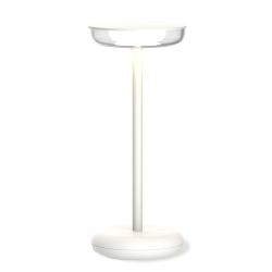 LAMPADA RICARICABILE BIANCA Ø11x26 CM