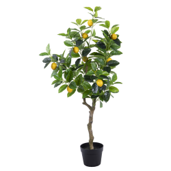 ALBERO ARTIFICIALE LIMONE REAL TOUCH IN VASO H.100