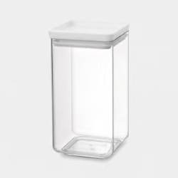 BARATTOLO QUADRATO 1.6L GRIGIO CHIARO TASTY+ BRABANTIA