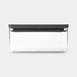 BARATTOLO IMPILABILE 1,5 LITRI GRIGIO SCURO TASTY+ BRABANTIA