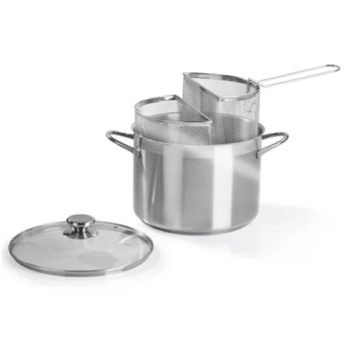 SPAGHETTIERE DOPPIO CESTELLO CM 24   BARAZZONI
