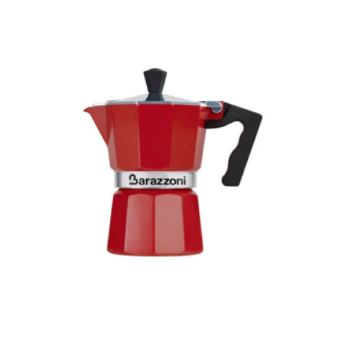 CAFFETTIERA 3 TZ ROSSA LACAFFETTIERA COLOR BARAZZONI