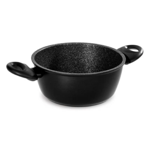 CASSERUOLA 2MANICI 20 GRANITICA EXTRA INDUCTION   BARAZZONI