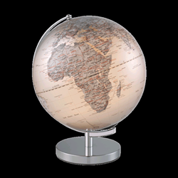 MAPPAMONDO ILLUMINATO COLORE ARGENTO 20A O709 MASCAGNI