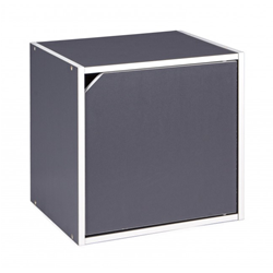 CUBO CON ANTA COMPOSITE GRIGIO 
