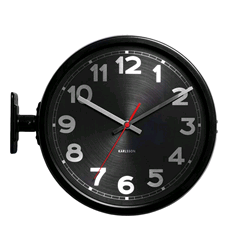 OROLOGIO NUMERI DOUBLE SIDES NERO