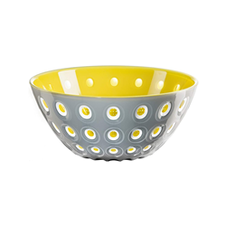 CONTENITORE CM 25 GRIGIO/BIANCO/GIALLO  LE MURRINE GUZZINI