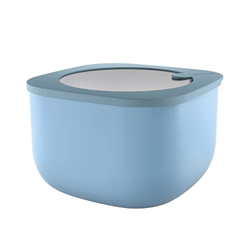 CONTENITORE ALTO 2800 CC. CELESTE OPACO SCURO STORE&MORE GUZZINI