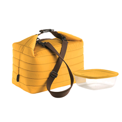 BORSA TERMICA GRANDE CON CONTENITORE SALVAFRESCHEZZA GIALLO HANDY GUZZINI