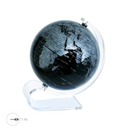 MAPPAMONDO 13 CM COLOR NERO  MASCAGNI