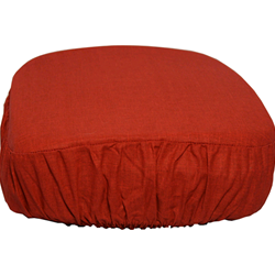 CUSCINO COPRISEDIA CAPPUCCIO BORDEAUX