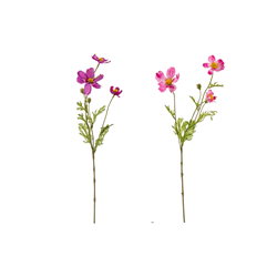 FIORE COSMOS 3 FIORI ROSA VIOLA 47CM