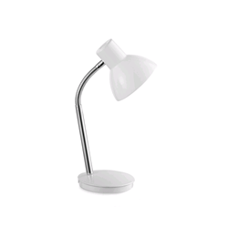 LAMPADA TAVOLO  FLEX BIANCA H.35 1E14 40W 