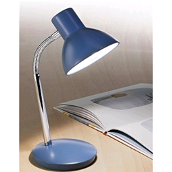 LAMPADA TAVOLO  FLEX AZZURRO H.35 1E14 40W