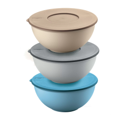 SET 3 CONTENITORI CM 16  CON COPERCHI EVERYWHERE GUZZINI