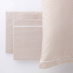 COMPLETO LENZUOLA LETTO SINGOLO PERCALLE COTONE LINO