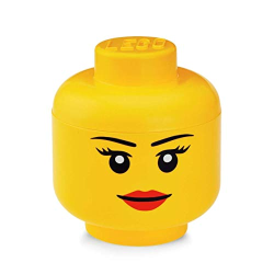 CONTENITORE L GIRL STORAGE HEAD LEGO