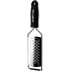 GRATTUGIA DA CUCINA DOPPIA  LAMA MEDIA  NERO ZESTER MICROPLANE