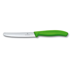 COLTELLO TAVOLA ONDULATO VERDE VICTORINOX