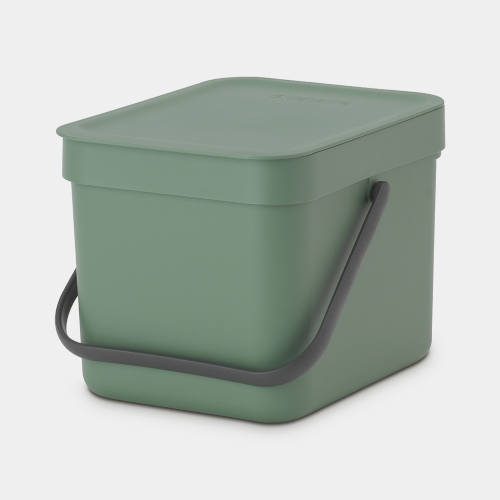 33004 - PATTUMIERA 6 LITRI VERDE SCURO SORT & GO BRABANTIA - BRABANTIA  INERNATIONAL