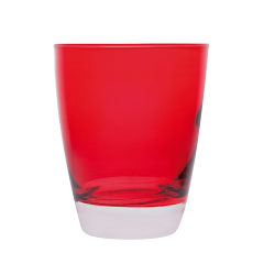 BICCHIERE ROSSO  HAPPY COLOUR EXCELSA