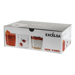 CONFEZIONE 6 BICCHIERI CL.37 NEW YORK EXCELSA