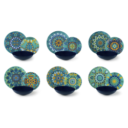 SERVIZIO PIATTI 18 PEZZI MANDALA MEDITER EXCELSA