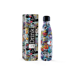 BOTTIGLIA TERMICA 500 ML GRAFFITI TOTAL JUGGLING 