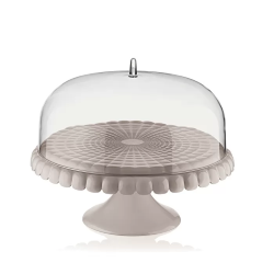ALZATA CON CAMPANA PICCOLA GRIGIO TORTORA TIFFANY GUZZINI